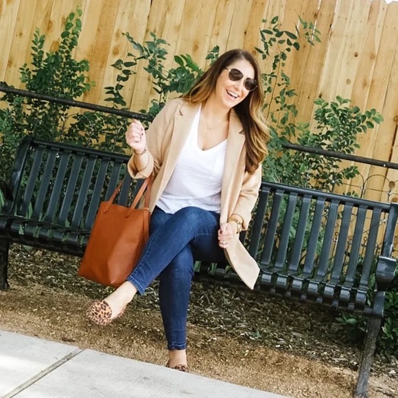 J.crew tan Sophie open front sweater blazer - Picture 5 of 6